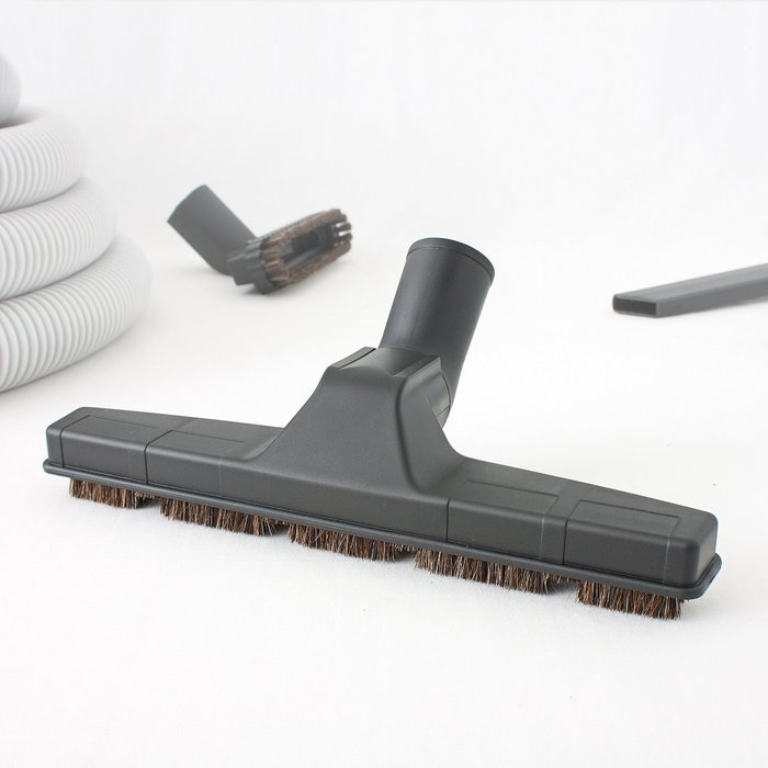 Central Vacuum Ultra Clean Unit 7,500 sq. ft. with Turbo Power Nozzle and 30 foot ON/OFF Control Switch Hose &... N3