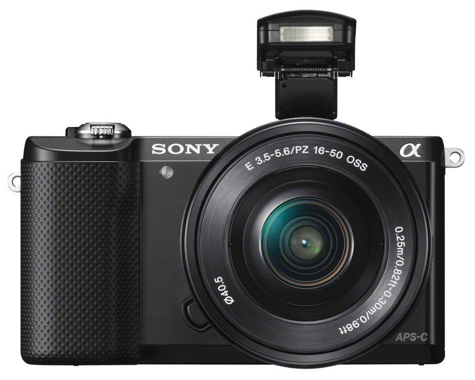 Sony a5000L Digital Camera with SEL-1650 Zoom Lens - Black (20.1MP) 3 inch LCD N3