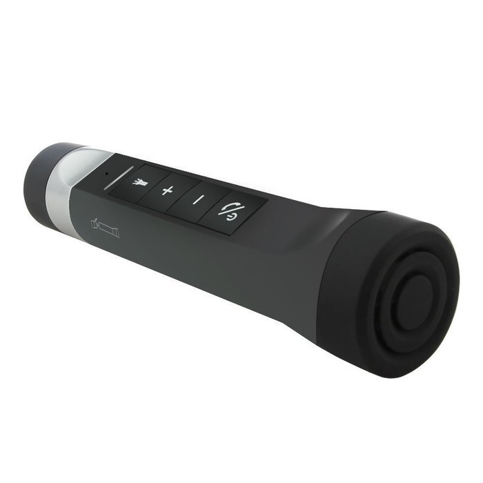 Cocare B04 LED Bluetooth Bicycle Flashlight With Speaker Phone TF Card Music Playback And SOS Distress Singal... N2