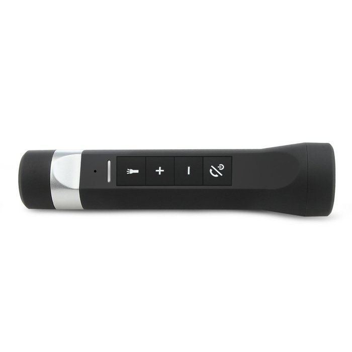 Cocare B04 LED Bluetooth Bicycle Flashlight With Speaker Phone TF Card Music Playback And SOS Distress Singal... N3