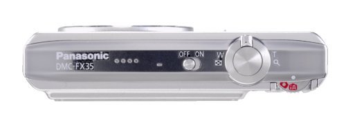 Panasonic Lumix DMC-FX35S 10MP Digital Camera with 4x Wide Angle MEGA Optical Image Stabilized Zoom (Silver)