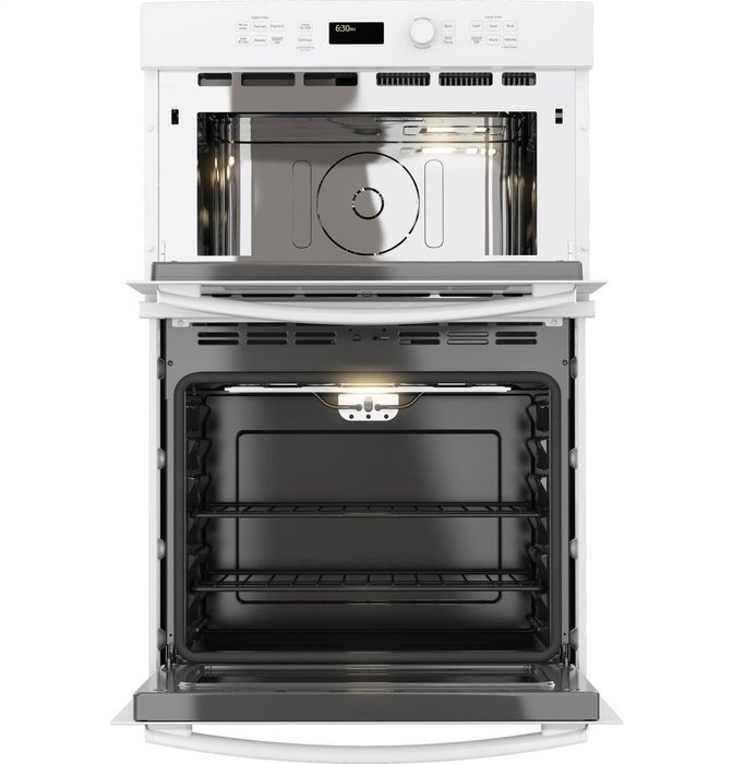 GE JK3800DHWW 27" White Electric Combination Wall Oven N2