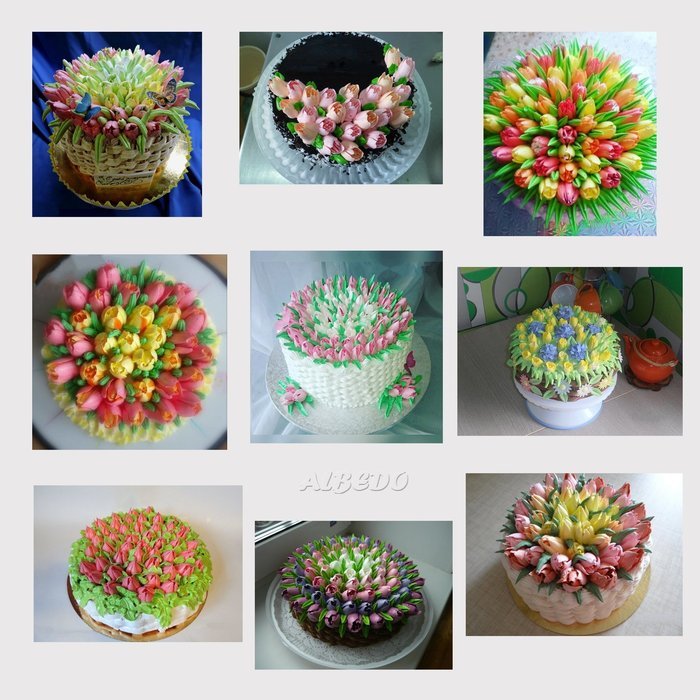 Russian Piping Tips Set | Reusable Cake Decorating Icing Supplies | 10 Disposable Large Frosting Pastry Bags &... N6