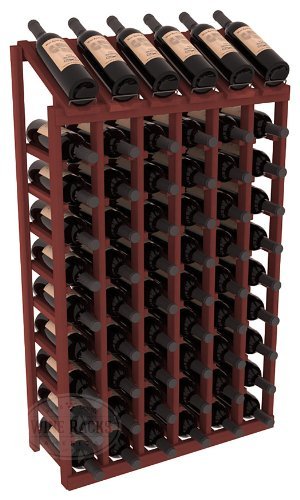 Wine Racks America Redwood 6 Column 10 Row Display Top Kit 13 Stains to Choose From! N4
