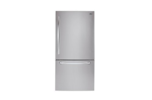 LG LDCS24223S Bottom Freezer Refrigerator with 24.1 cu. ft. Total Capacity, in Stainless Steel N3
