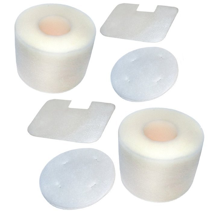 HQRP Filter Kit 2-Pack for Shark XFF36 Navigator NV36 NV36A NV42 UV410 NV44, NV44 26, NV46, NV46C Swivel Deluxe... N2