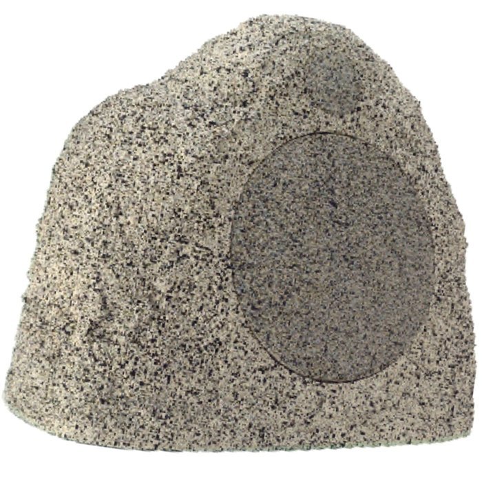 Stereostone Cinema Rock Outdoor Speaker 8 Inch Davinci Rock Speaker (Black Lava) N4