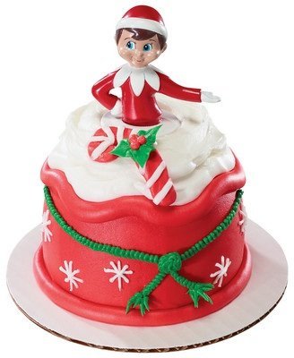 Christmas Elf on the Shelf Petite Cake Topper N2