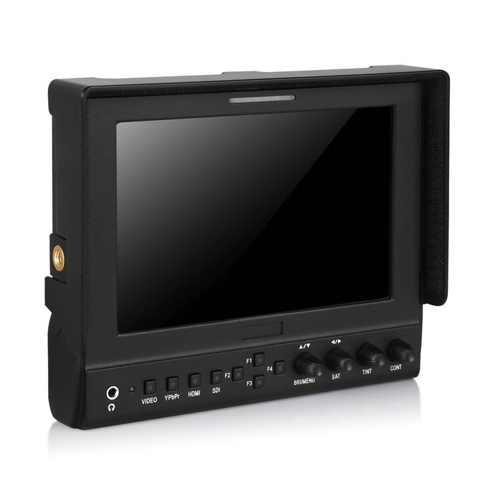LILLIPUT Latest version 663/S2 7" IPS 3G-SDI HDMI In Out HD Peaking Monitor BMCC for DSLR & Full HD Camcorder...