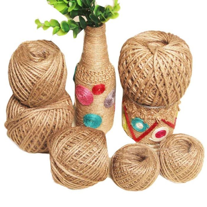 Gotd 295 Feet Natural Jute Twine Best Arts Crafts Gift Twine Christmas Twine Industrial Packing Materials Durable... N4