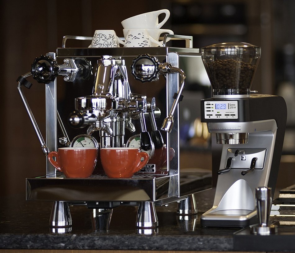 Baratza Sette 270W - Conical Burr (with Grounds Bin and built-in PortaHolder) N2