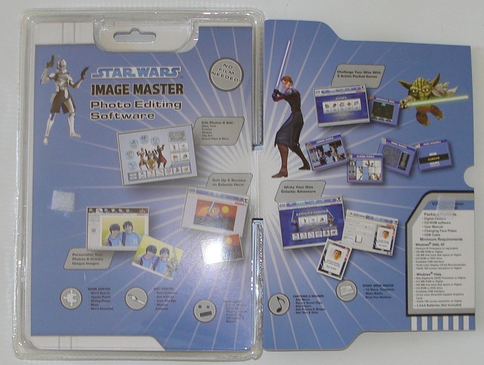 Star Wars Digital Camera Kit w/ 3 Changing Face Plates N2