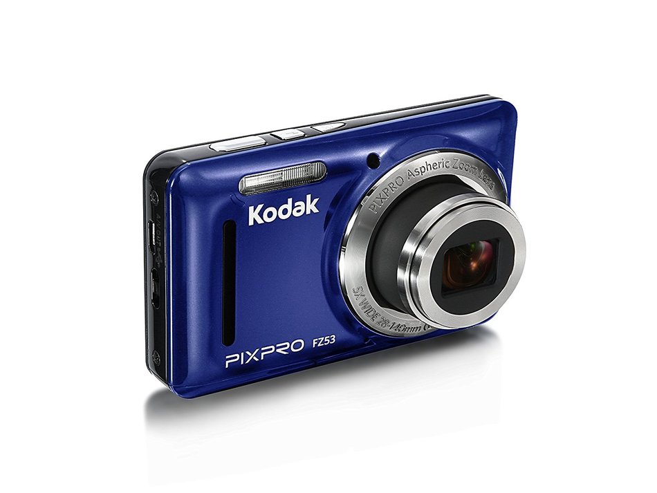 Kodak FZ53-BL Point and Shoot Digital Camera with 2.7" LCD, Blue N11