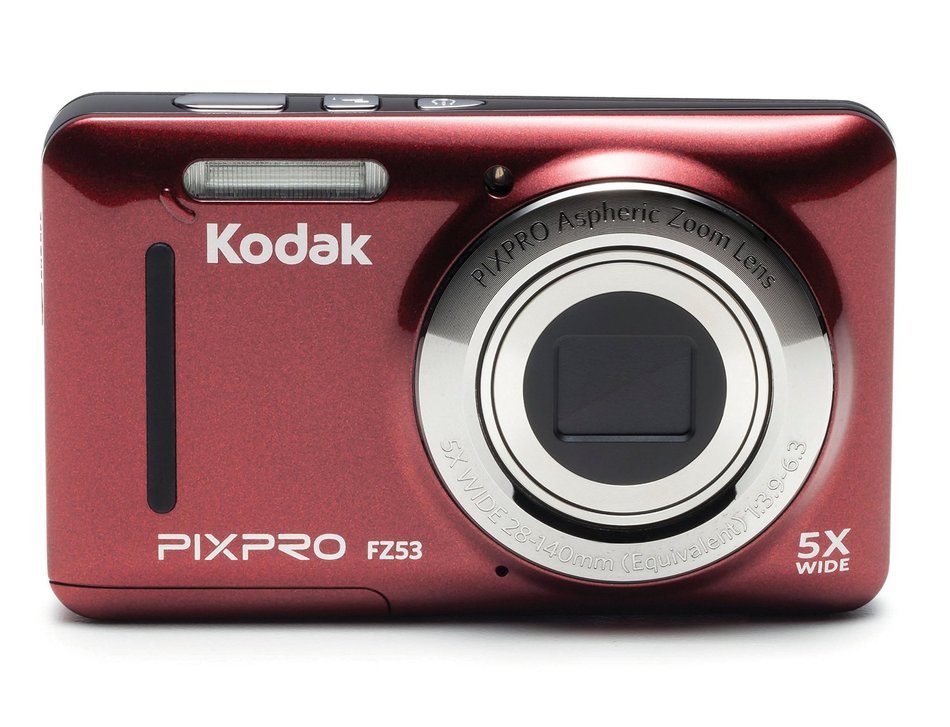 Kodak FZ53-BL Point and Shoot Digital Camera with 2.7" LCD, Blue N12