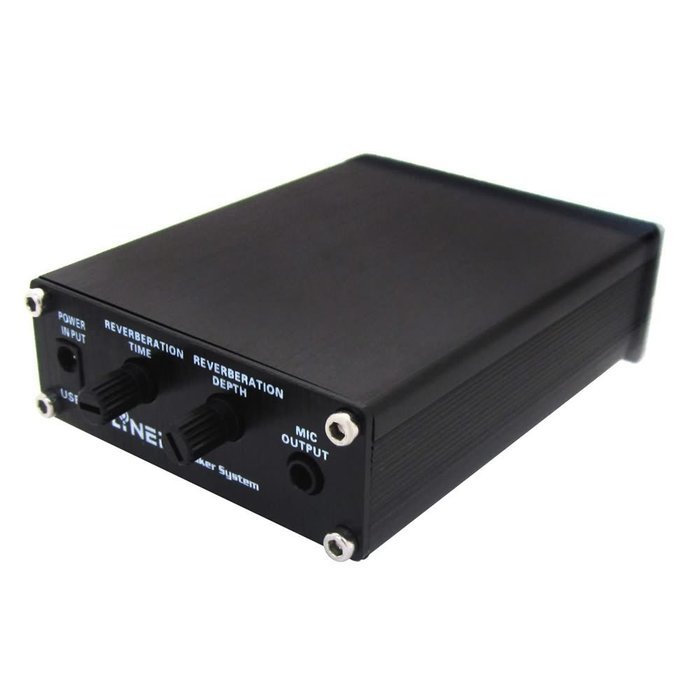 Julyfox&reg;two-channel Echo Microphone Amplifier with Imported Professional Echo Control Chip Made of Aluminum Alloy... N2