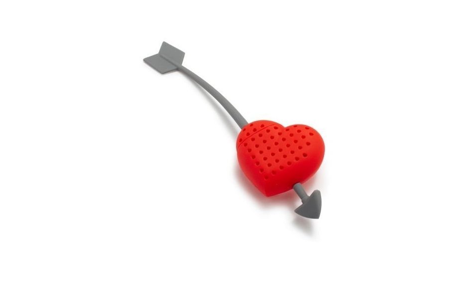Etcbuys&reg;-Silicone Heart-Shaped Tea Strainer Tea Infuser Bag Tea Package Tea Filter Kitchen Tools (Heart-Shaped...