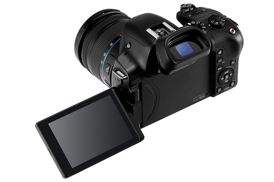 Samsung NX30 20.3MP CMOS Smart WiFi & NFC Mirrorless Digital Camera with 18-55mm Lens and 3" AMOLED Touch Screen... N2