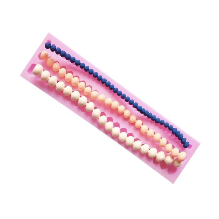 Jiuhong Silicone String of Pearl Fondant Cake Decorating Sugarcraft Mould Mold N2
