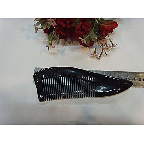Natural Buffalo Horn Comb Elegant Hair Care Massage Ox Horn Combs Hairdresser Tangle Hair Brush Pincel Teezer... N5