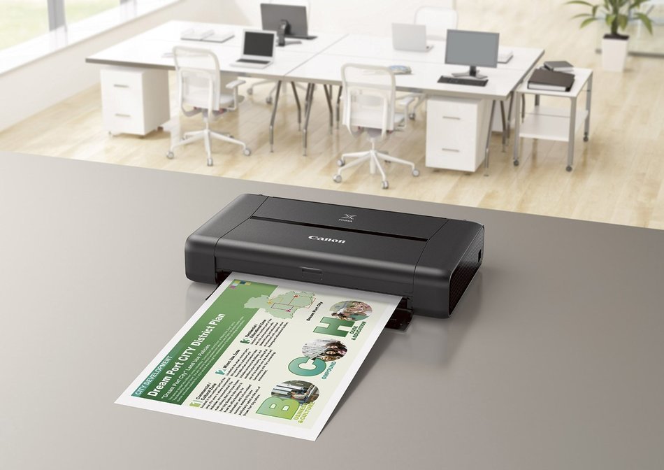 CANON PIXMA iP110 Wireless Mobile Printer With Airprint(TM) And Cloud Compatible N3