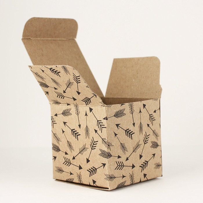 Made in USA - 2 Inch Cube Favor Box (2"x2"x2" 100 Boxes) Wedding Favor, Birthday Favor, Baby Shower Favor, Bridal... N33