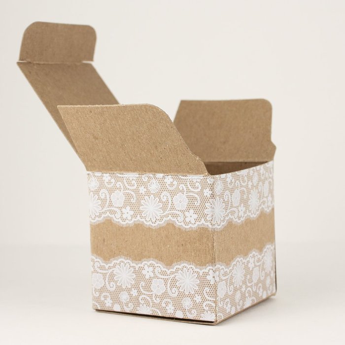 Made in USA - 2 Inch Cube Favor Box (2"x2"x2" 100 Boxes) Wedding Favor, Birthday Favor, Baby Shower Favor, Bridal... N35