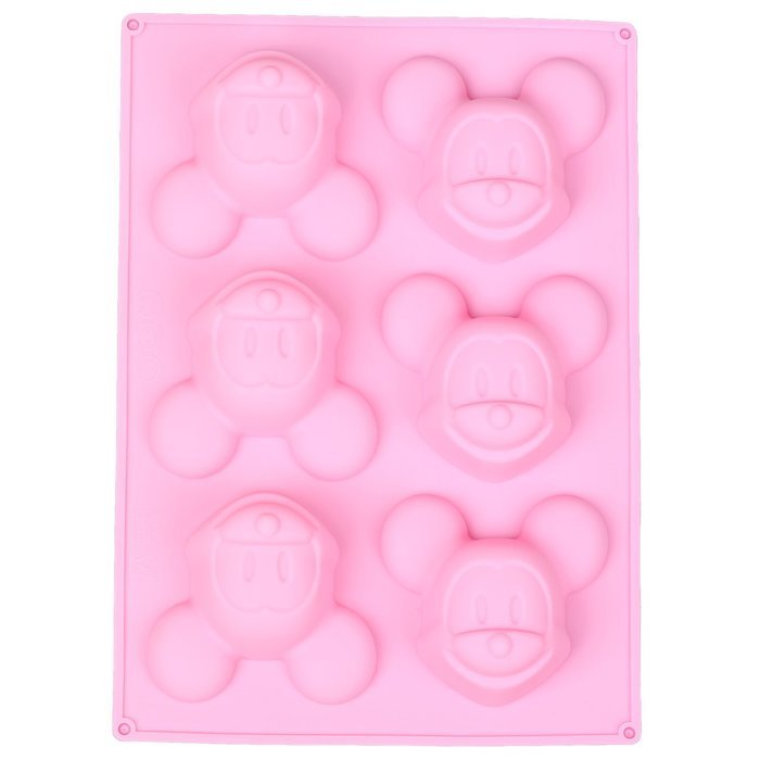 Ebake Reusable Cartoon Silicone Mold for Cake, Chocolate, Jelly, Candy and Ice cubes (Kitty, Pink) N5