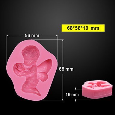 Y&XL&H Angel Fondant Mold For Cake Decorating Sugar Craft Tools Silicone Cake Mold Soap Mold Cake Decorating Tools N2