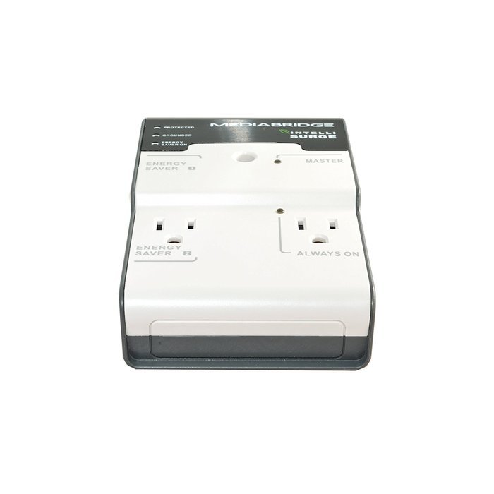 Mediabridge 4-Outlet Surge Protector - Energy Saving IntelliSurge - (Part# IS4-121 ) N3