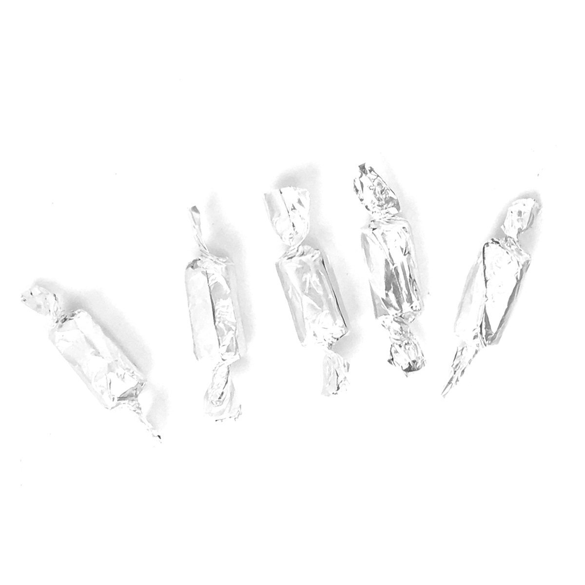 Craft Clouds Square Candy Foil Wrappers for Lollipops, Hard Candy