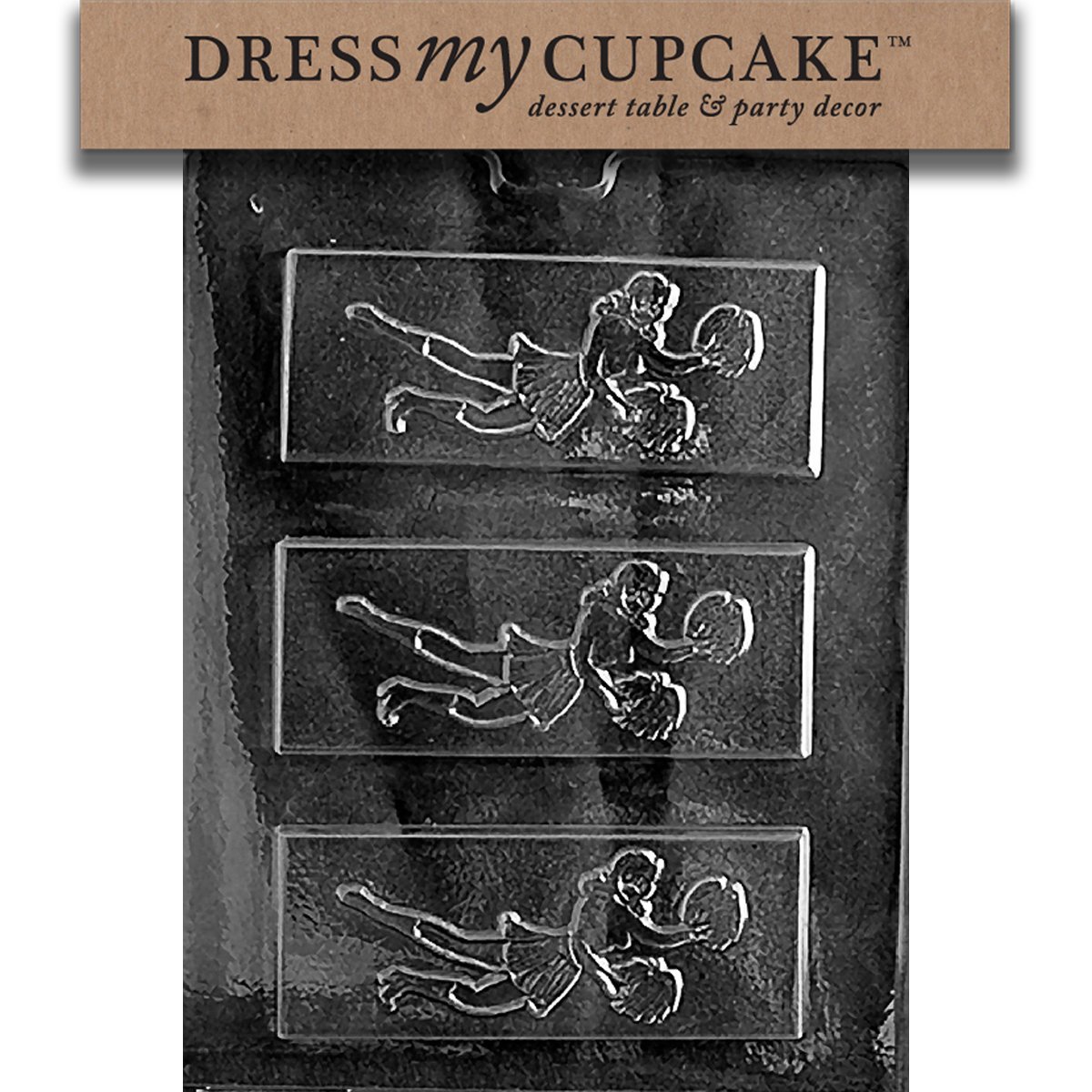 Dress My Cupcake Chocolate Candy Mold, Small Easter Cross With Swirl