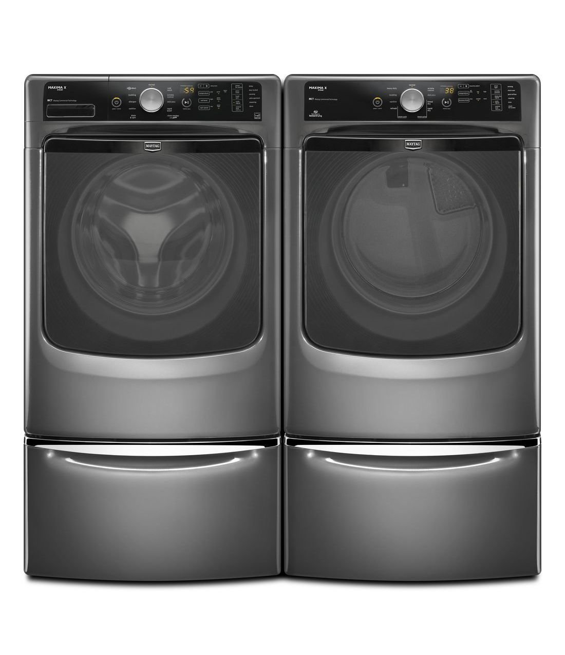 Maytag MGD4200BW Maxima X 7.4 Cu. Ft. White Stackable With Steam Cycle ...