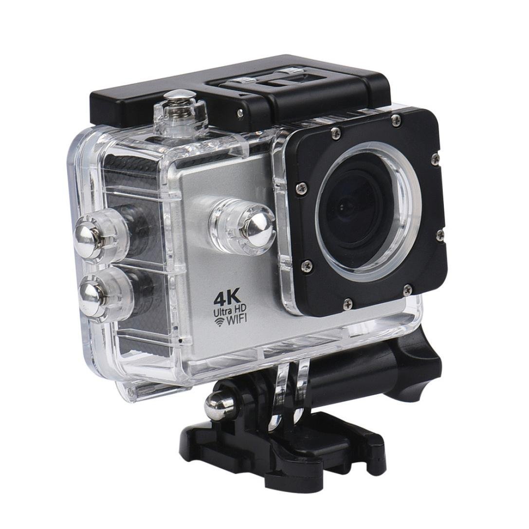 Action Camera, TONSEE Waterproof Case 4K WIFI Mini Action Cam HD DV ...