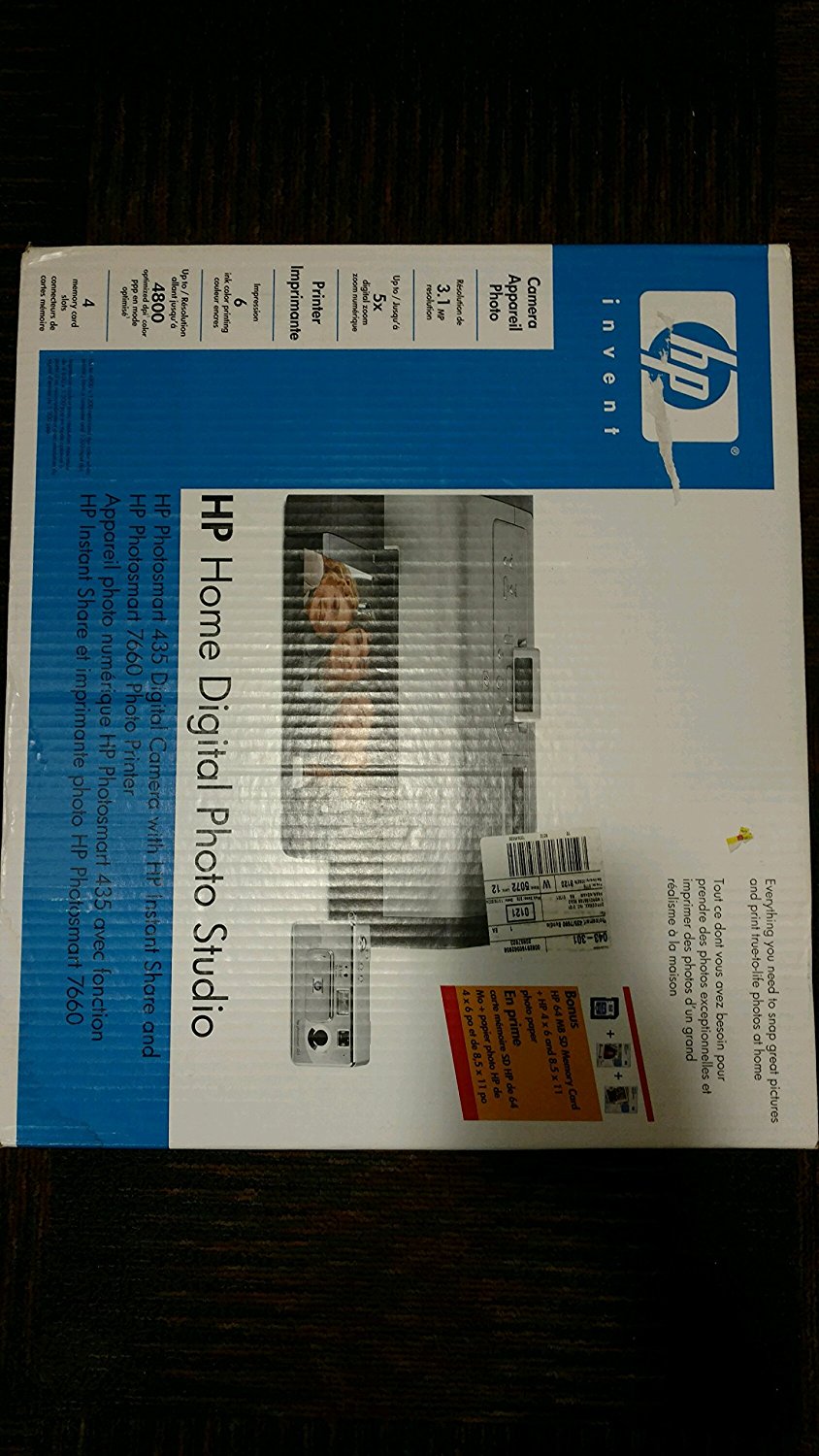 HP Home Digital Photo Studio HP Photosmart 435 Digital Camera with HP