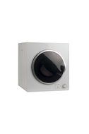 Triton TD850 Compact Dryer with Silver Trim, White N2