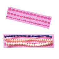 Jiuhong Silicone String of Pearl Fondant Cake Decorating Sugarcraft Mould Mold N4