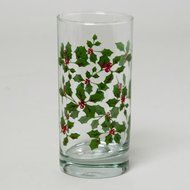 GLASS BEVERAGE COOLER HOLLY, Case Pack of 12