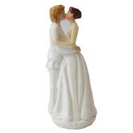 Derker Romance Gay Lesbian Figurine Wedding Cake Topper N2