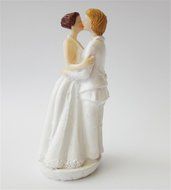 Derker Romance Gay Lesbian Figurine Wedding Cake Topper N3