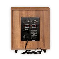 Theater Solutions SUB12FM Front Firing Powered Subwoofer (Mahogany) N3