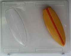 Medium surfboard S026 Sports Chocolate Candy Mold