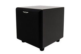Earthquake Sound MiniMe P8 White Passive Tuned Mini Subwoofer (Piano White)