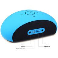 Efans Wireless SoundBox Bluetooth 3.0 + EDR Speaker Handsfree with NFC Function Blue N5