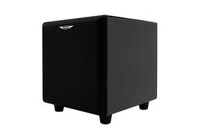 Earthquake Sound MiniMe P8 White Passive Tuned Mini Subwoofer (Piano White) N2