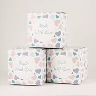 Made in USA - 2 Inch Cube Favor Box (2&quot;x2&quot;x2&quot; 100 Boxes) Wedding Favor, Birthday Favor, Baby Shower Favor, Bridal... N48