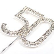 KLOUD City@ Crystal Rhinestone Bling Silver Wedding Love Cake Top Topper (Word &quot;Love&quot;) N5