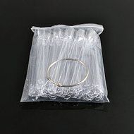 Oligex(TM) 50tips/set Polish UV Gel Stickers Decorations Display Tools Nail Art Tips Stick Display Practice Natural...