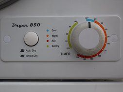 Triton TD850 Compact Dryer with Silver Trim, White N3