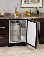 Marvel ML24BSS2RS Single Tap Built-In Beer Dispenser, 24", Stainless Steel N5