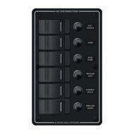BLUE SEA SYSTEMS BS-8373 / Waterproof Switch Panel, MFG# 8373, Consists of six illuminated...